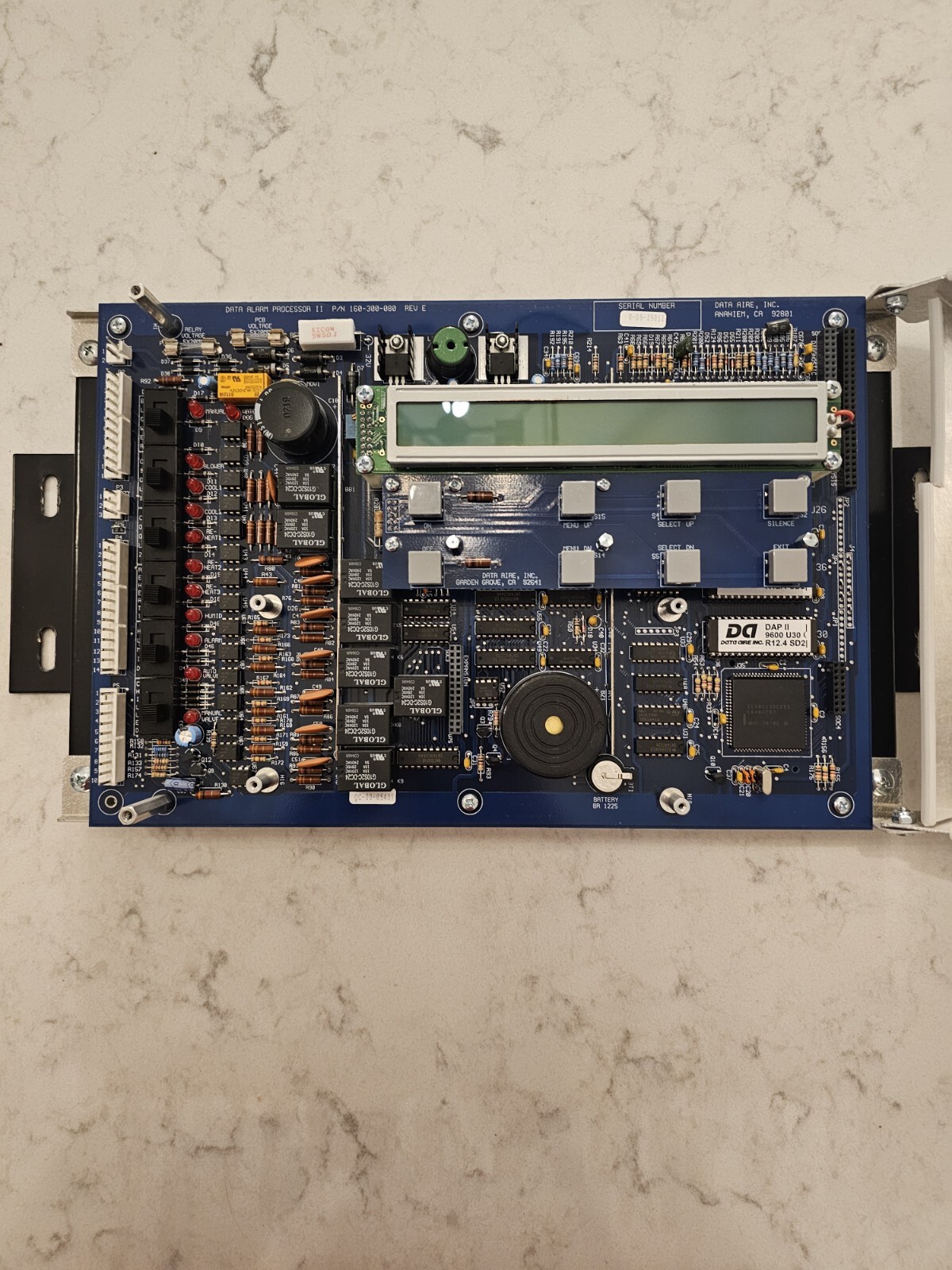Data Aire Inc. DAP II Alarm Processor Control Interface 160-300-080 Rev E