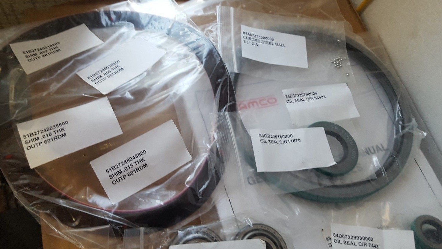 CAMCO 99A44547010000 SERVICE KIT (BR2.3B18)