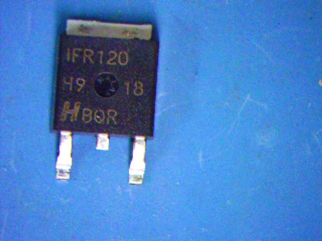 Intersil IFR120 Qty of 100 per Lot XSTRHEXFET POWER MOSFET100V7ADPAK