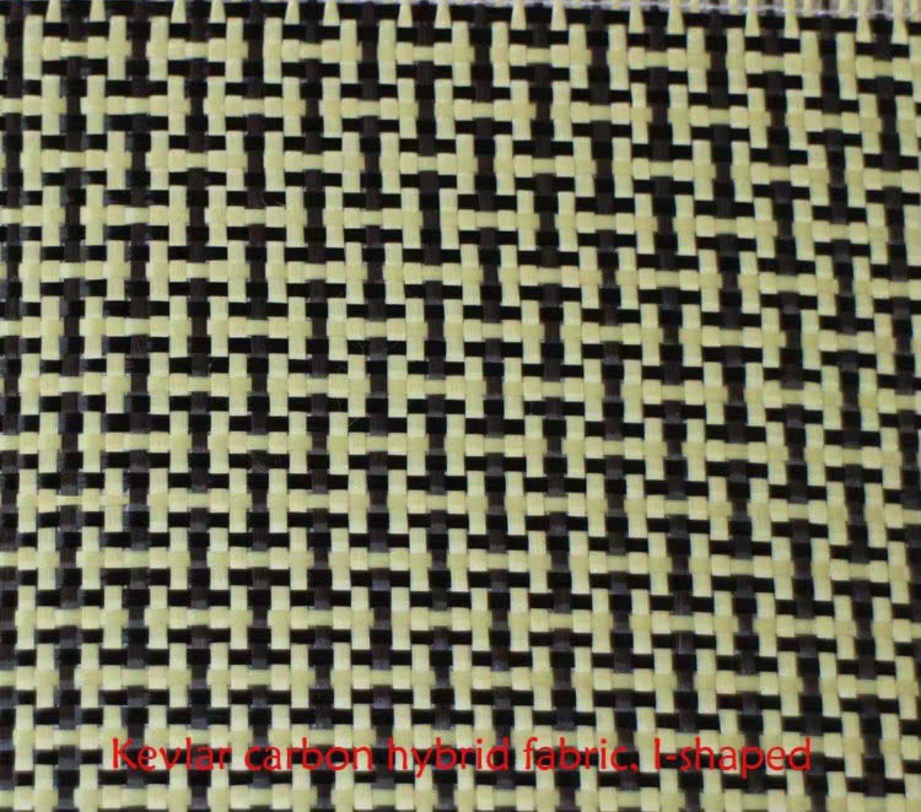 H Hybrid Carbon Armed Fabric, 3k, 2×2 Twill 200gsm, Width 100cm In Roll, Qty 1m
