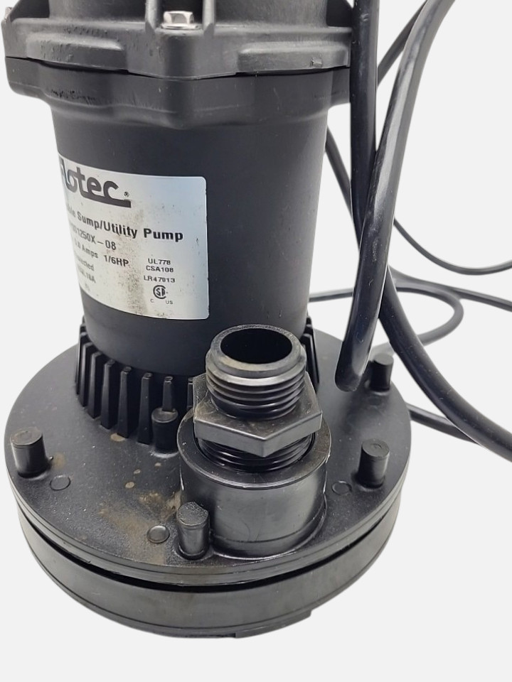 FLOTEC FP0S1250X UTILITY PUMP 1/6HP, 1200GAL