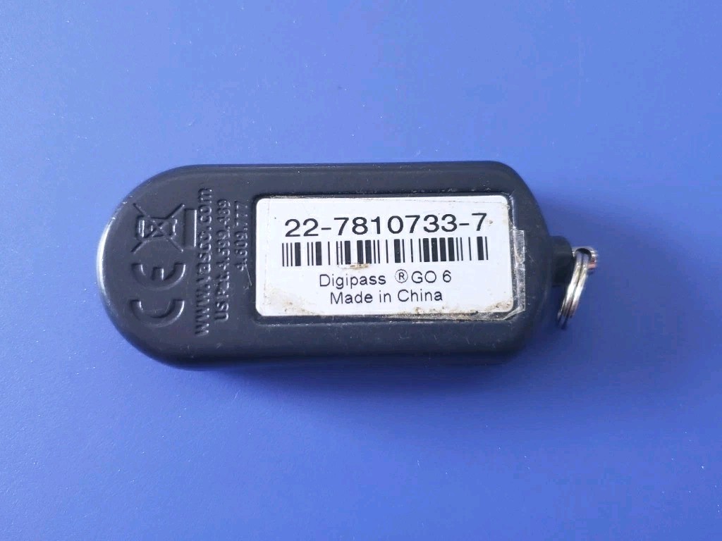 USED Vasco Digipass – 22-7810733-7