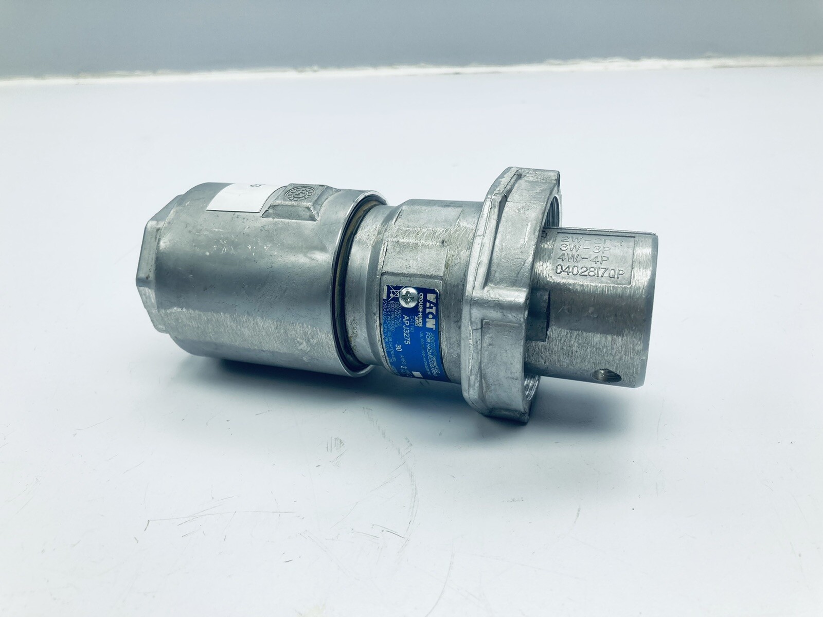 *FOR PARTS* EATON APJ3275 ARKTITE SERIES PLUG FOR HAZ. AREAS 30AMP 2POLE 2WIRE
