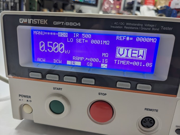 GW Instek GPT-9804 Electrical Safety Analyzer / Tester {WHSE2.29C}
