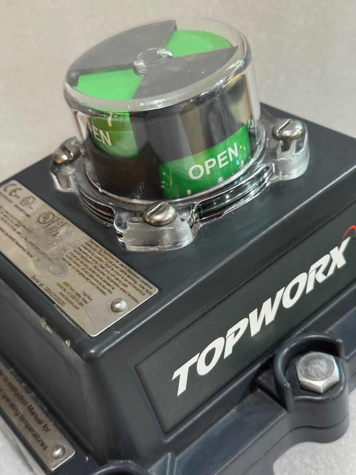 TOPWORX DXP-L21GSEB DXP SERIES Discrete Valve Controller – SPDT GO Switches