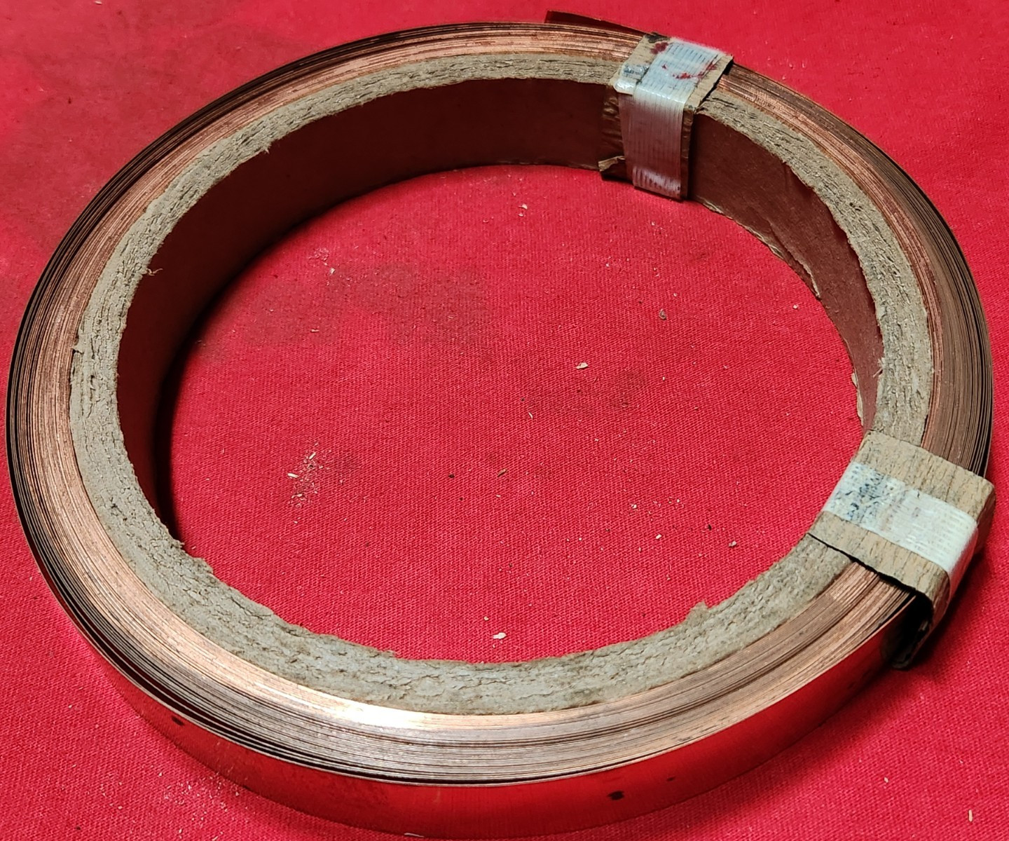 110 Copper Strip 1″ x 56′ .015″ thick from McMaster-Carr old stock 8w6