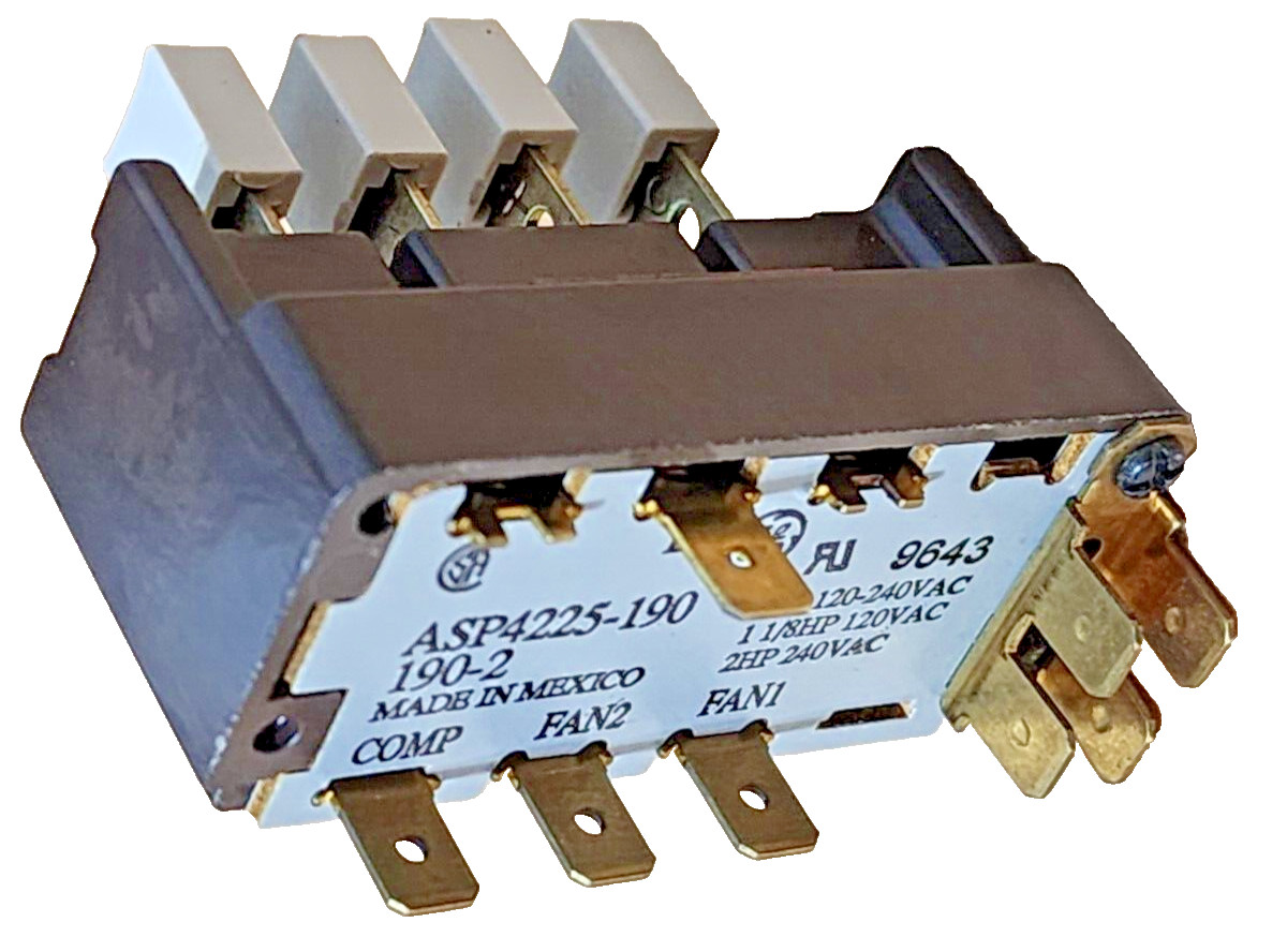 OEM ASP4225-190 Gemline 19002 Push Button 4 Position Switch B11-613, 190-2