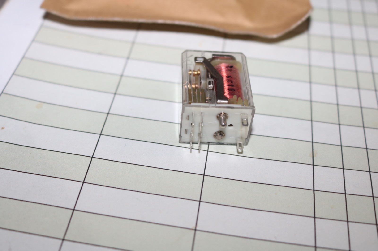 NOS AMF Potter Brumfield R10E1X2S3.2K 24VDC Relay 5945-00-762-0757