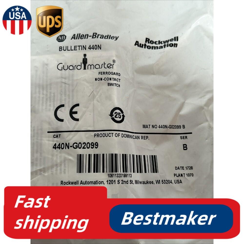 440N-G02099 ALLEN BRADLEY FERROGARD FRS21 RED PLASTIC SWITCH 24VDC US Free Tax