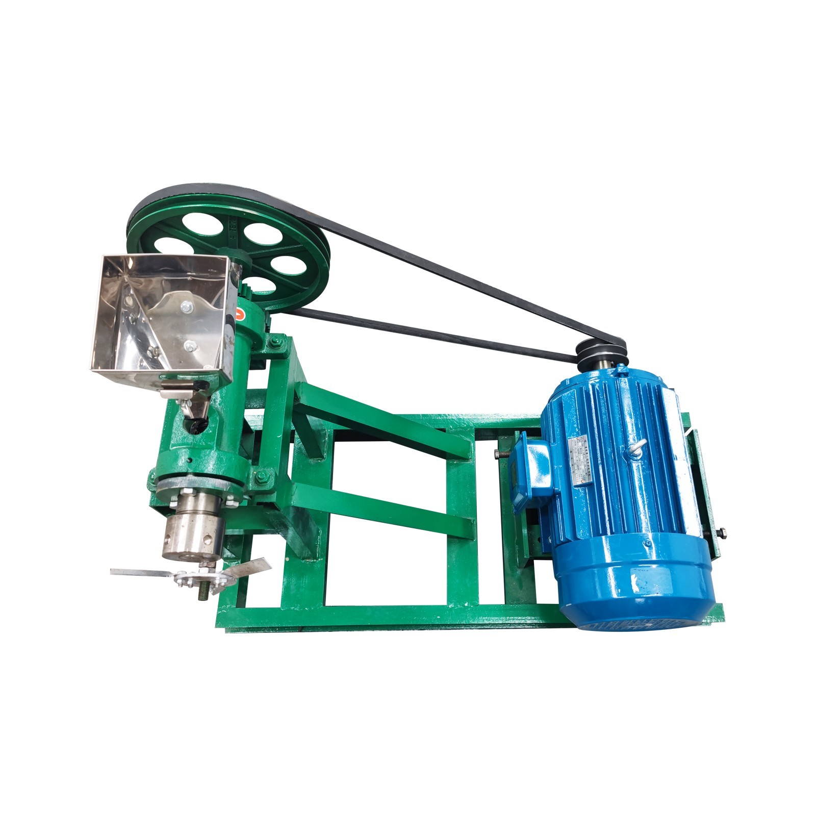Puffed Food Extruder Corn Puffing Machine with Support Frame 3-phase 220V 11KW