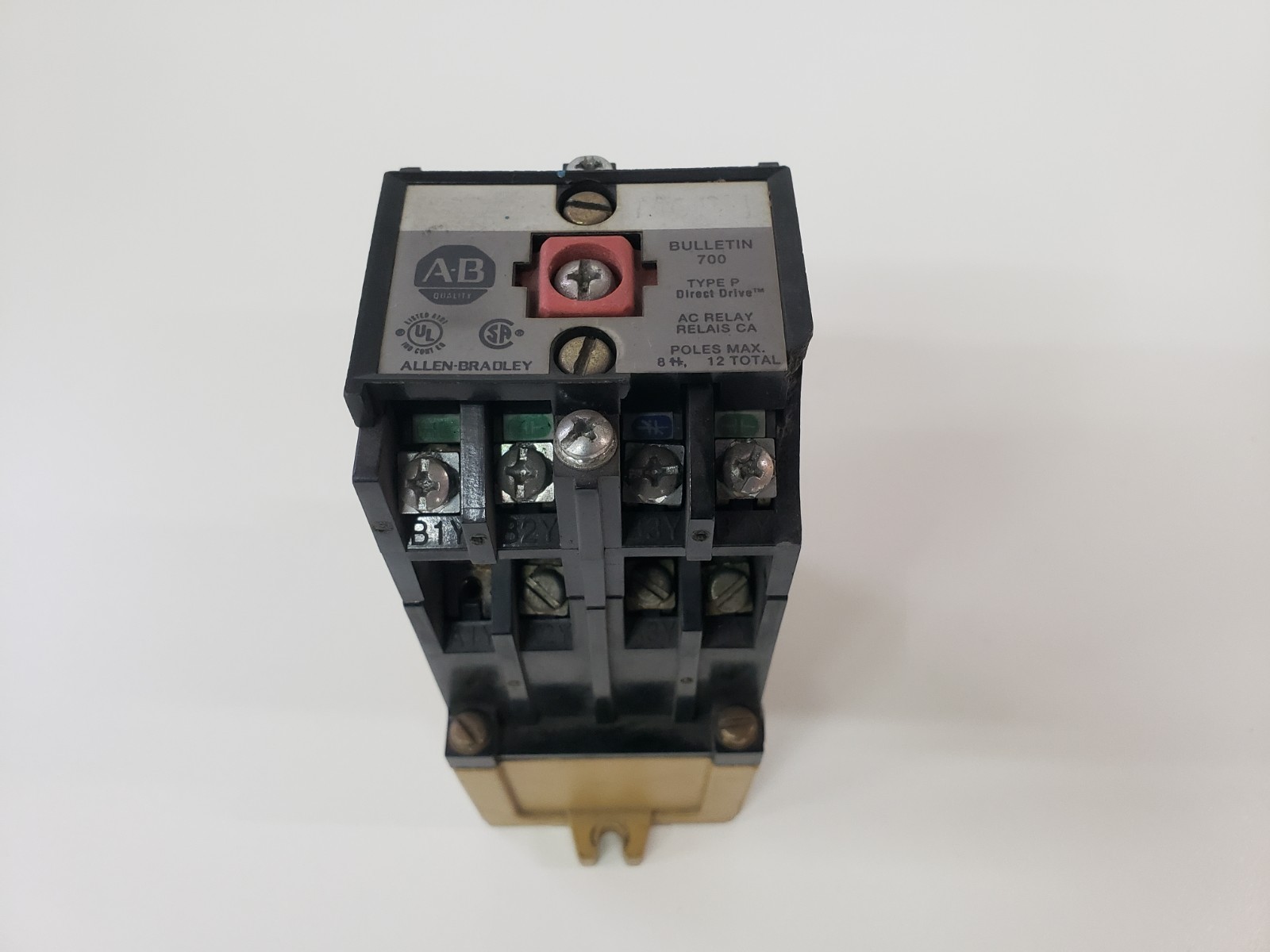 Allen-Bradley 700-P400A1 Ser. B Relay 700-PB40 120v