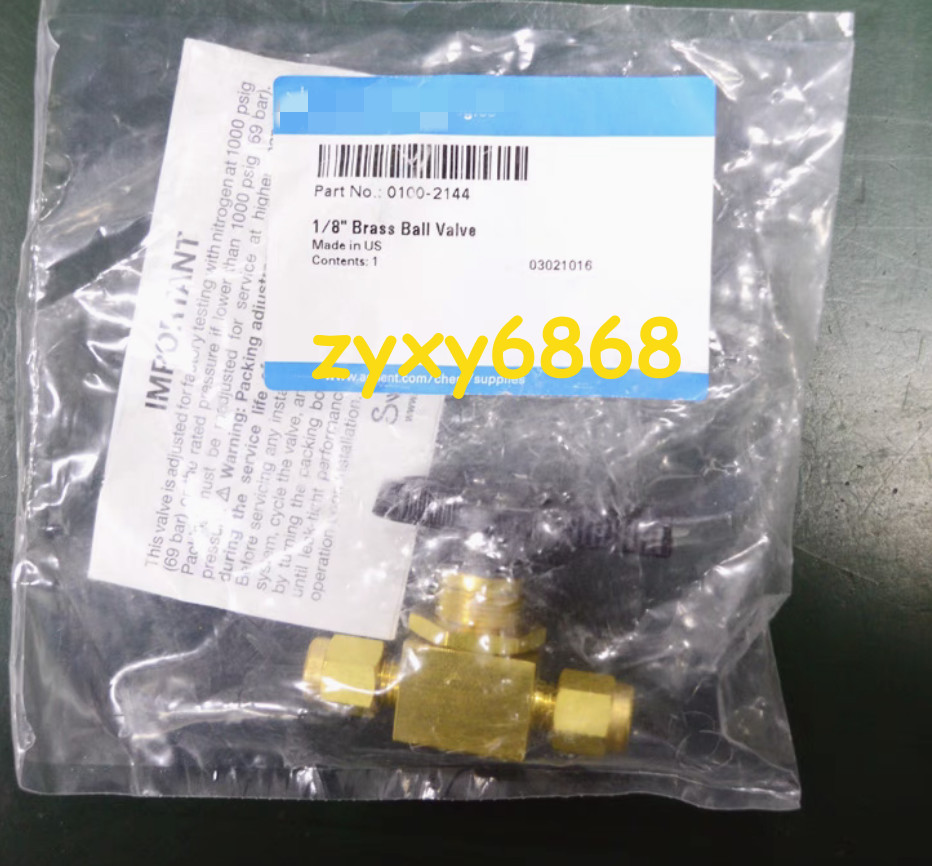 For On/Off Valve 1/8″ Ball Valve 0100-2144 &zyxy