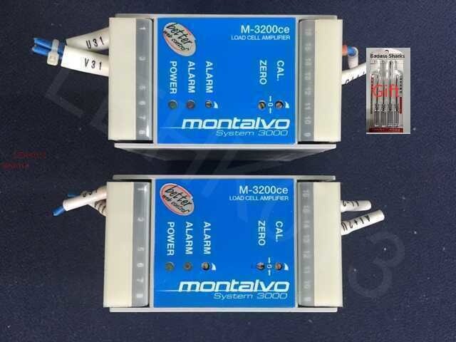montalvo M-3200-ce 90days warranty via DHL or FedEx