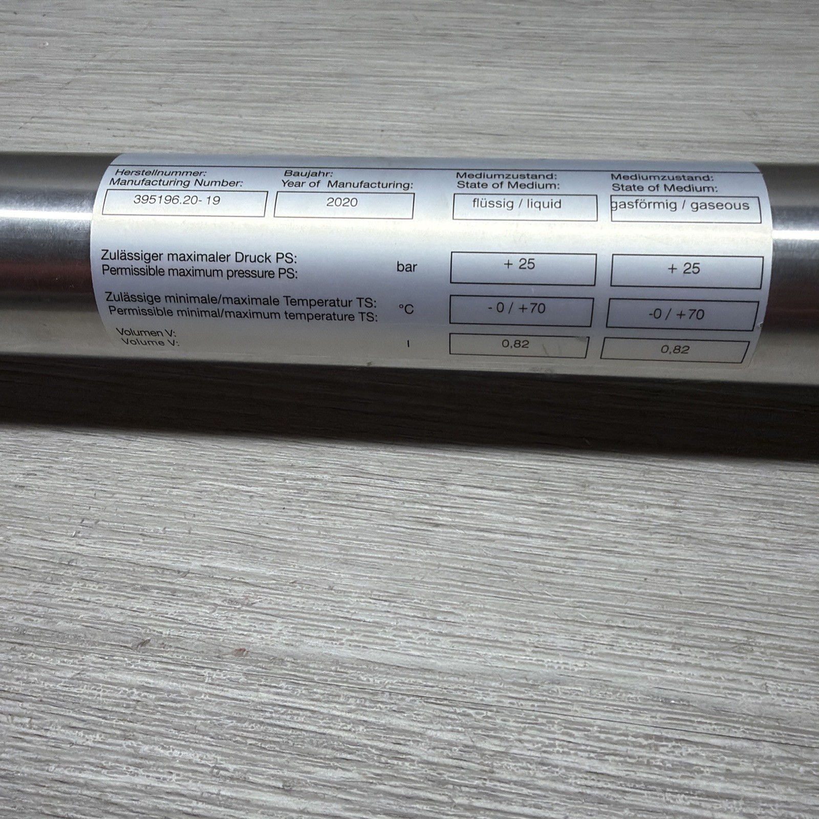 Sepuran Noble 395196.20-19 EVONIK CO2 Separator, New