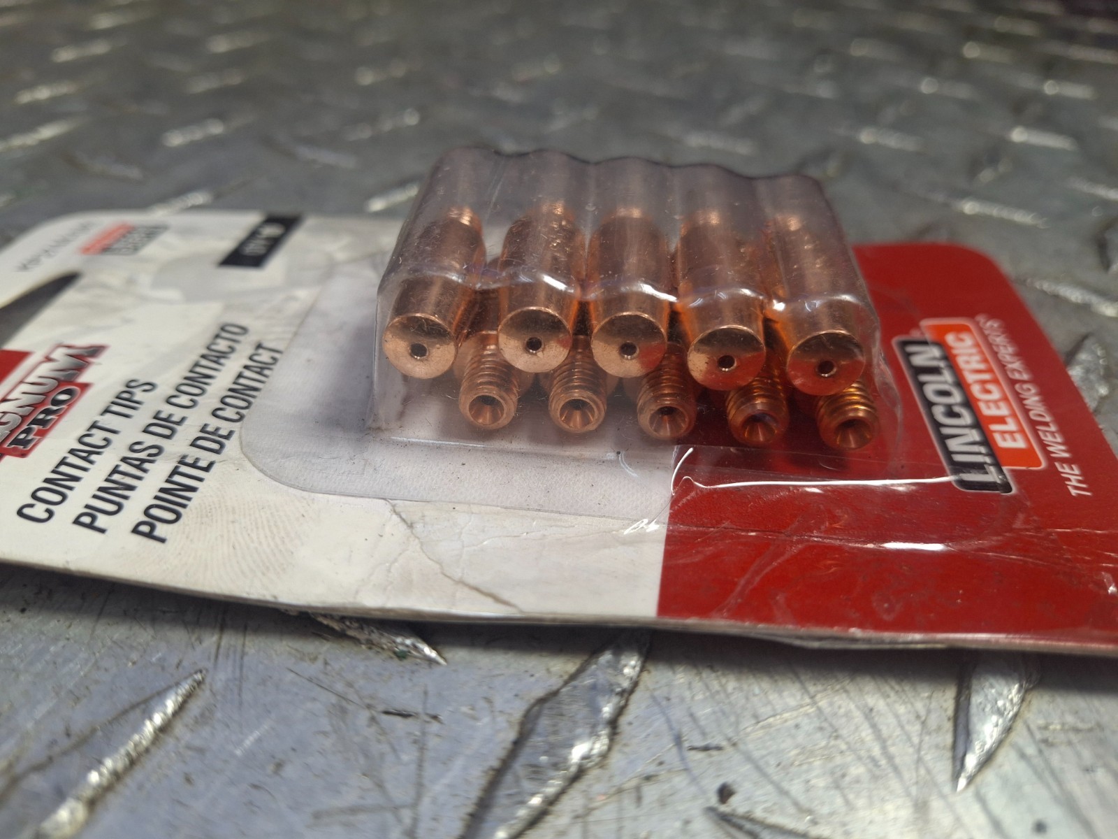 Lincoln Electric KP2744-045 Magnum PRO Welding Contact Tips 250A-350A Lot of 10