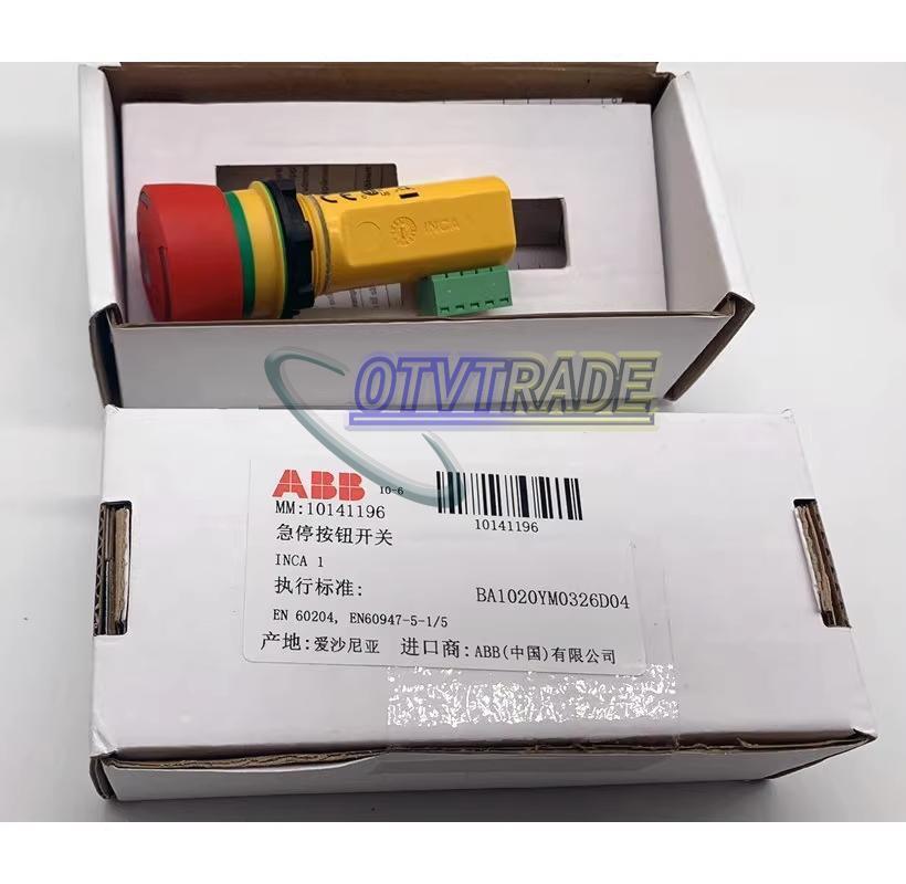 One ABB 2TLA030054R0100 Stop Button NEW