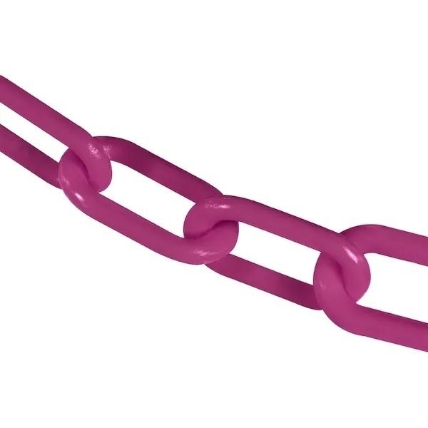 Mr. Chain 3″ x 25′ Magenta Plastic Safet