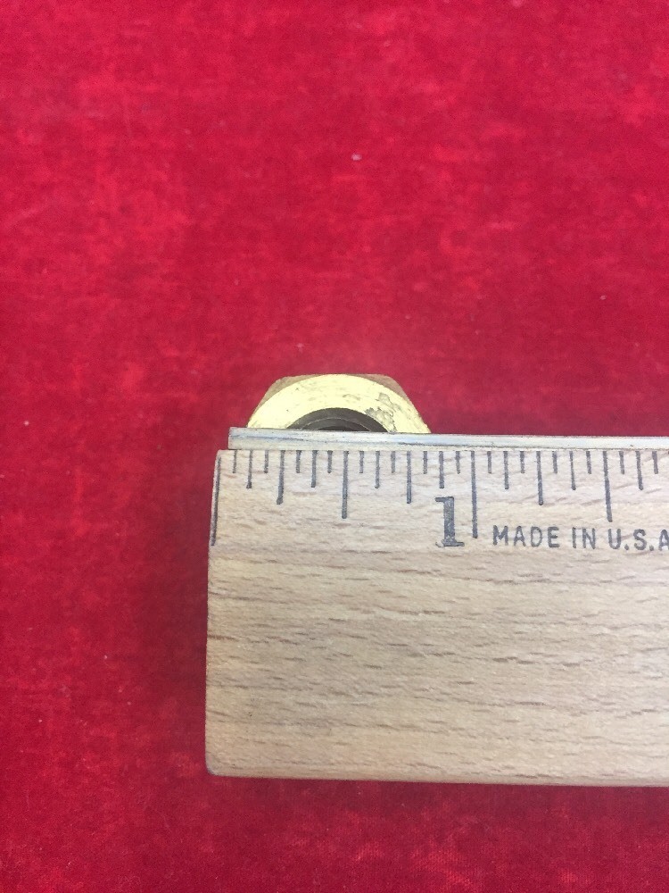 QTY:4 OSHKOSH Straight Pipe To Tube Adapter Copper Alloy 3478338
