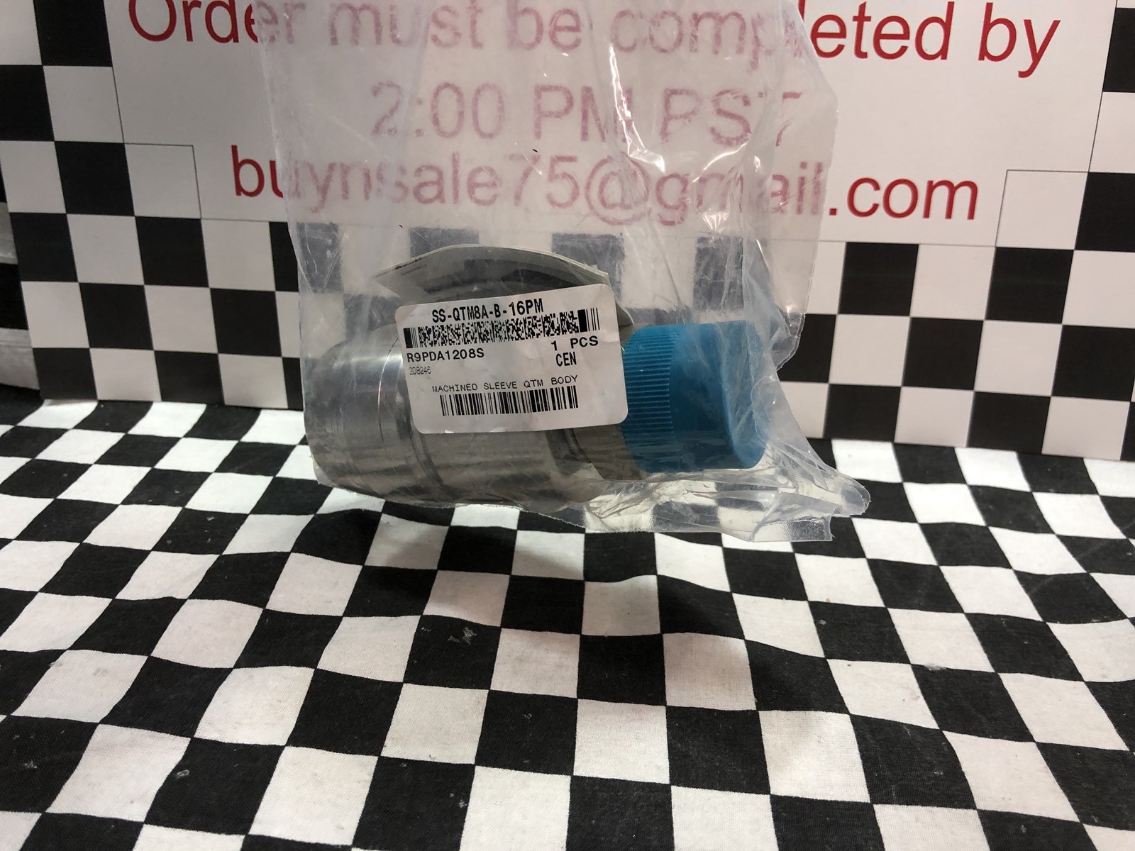 SWAGELOK SS-QTM8A-B-16PM, Quick Connect Body 1″, SHIPSAMEDAY#1373D2