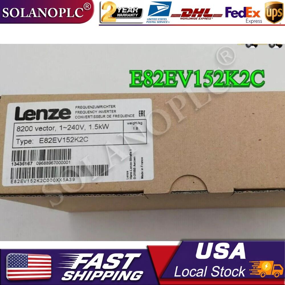 1PC E82EV152K2C NEW LENZE E82EV152K-2C LENZE FREQUENCY INVERTER Fast shipping