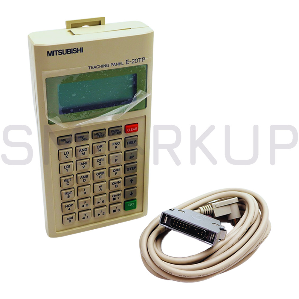 Used & Tested MITSUBISHI E-20TP Handheld Programmer