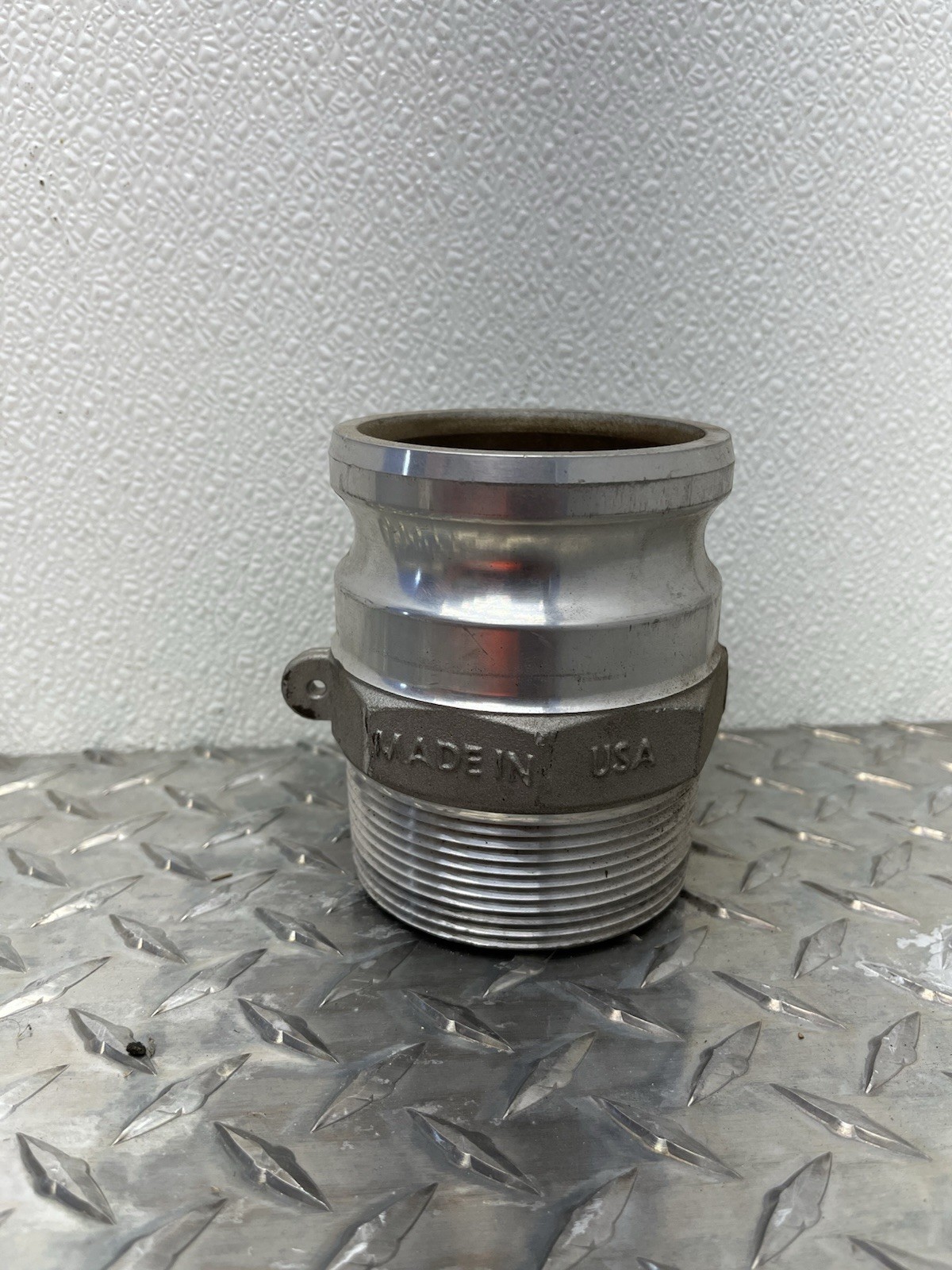 P & T 3″ Cam and Groove Camlock x Male Pipe Thread MPT Aluminum Hose Coupling
