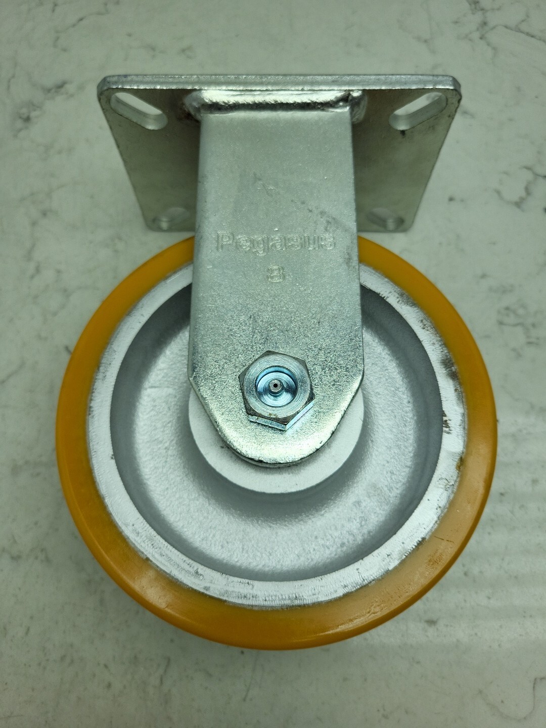 Pegasus 8″ Wheel Dia Standard Rigid Plate Caster 2500 lb P29R-UY080K-18