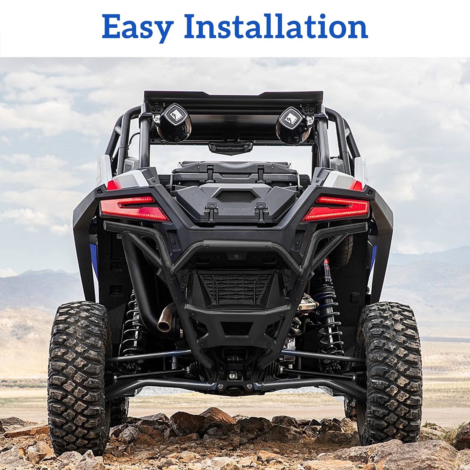 SAUTVS Rear Bumper for Polaris RZR PRO XP/Turbo R/PRO S 2020-2025 2026 Access…