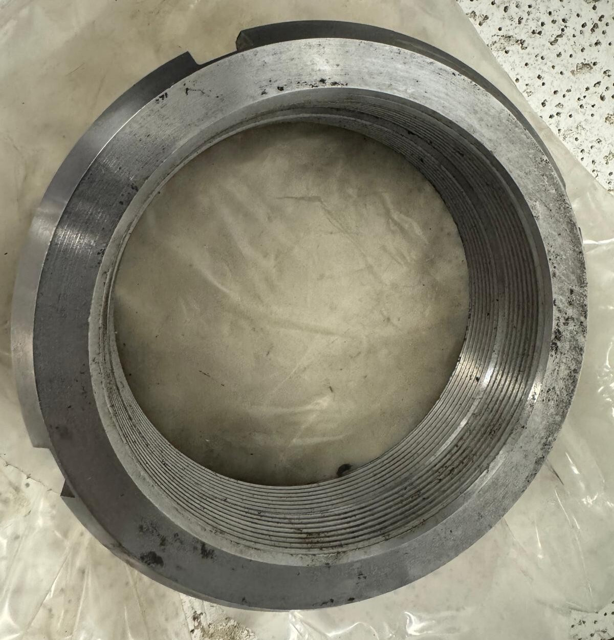 STANDARD AN-22 LOCK NUT BEARING RETAINER RING