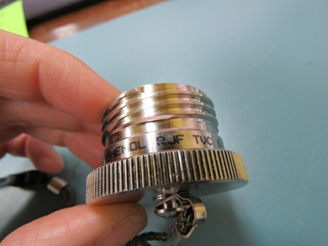 AMPHENOL RJFTVC6N Qty of 1 per Lot Connector Cap (Cover) For RJF TV Series Plug