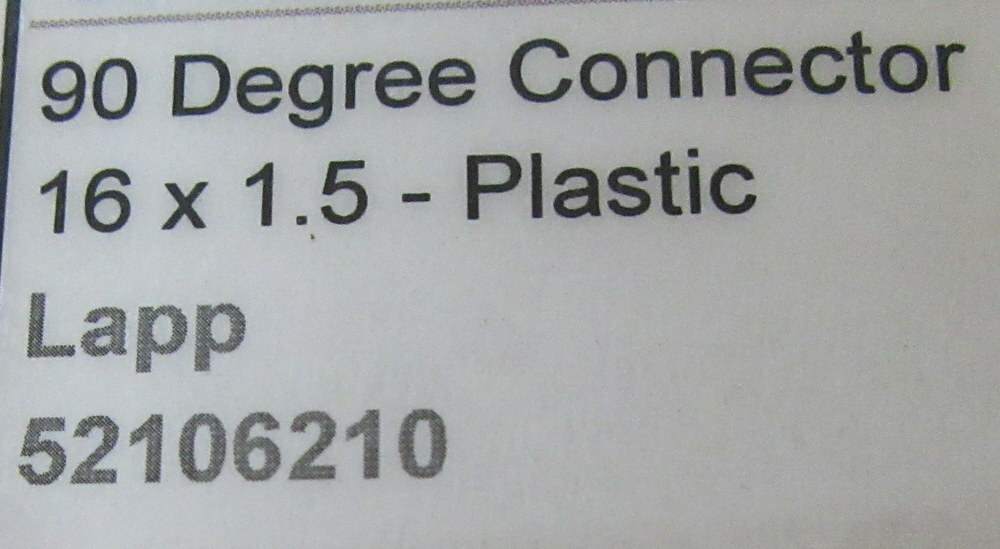 Lapp Kabel 52106210 Elbow Connector (Pack of 30)