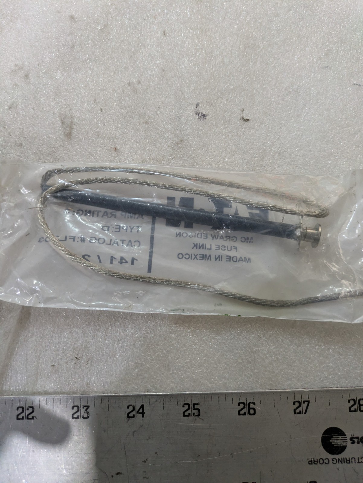 Eaton McGraw-Edison FL3D3 3Amp Type D Fuse Link Medium Voltage Distribution Fuse