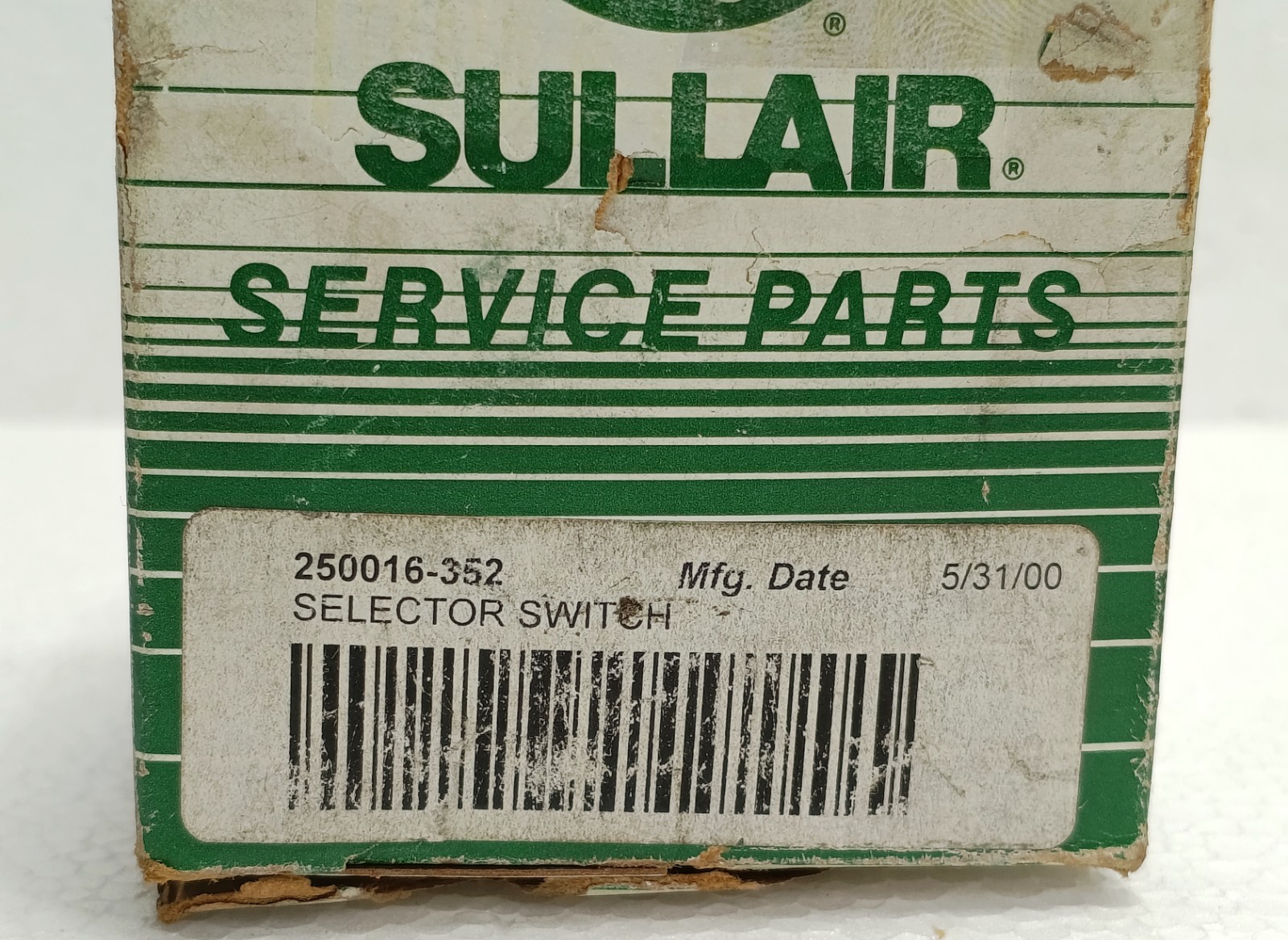 SULLAIR CUTLER-HAMMER SELECTOR SWITCH 250016-352 E22B1 E22B20 1NC 2NO NEW