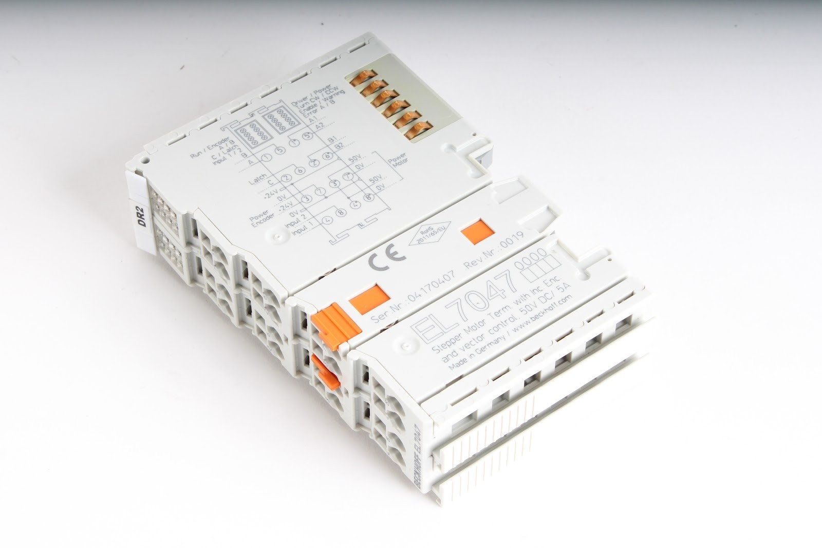 Beckhoff EL7047 Stepper Motor Term / Vector Control