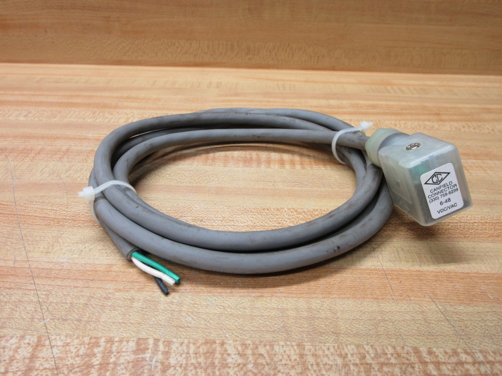 Canfield MSD6 Solenoid Connector W/Cable