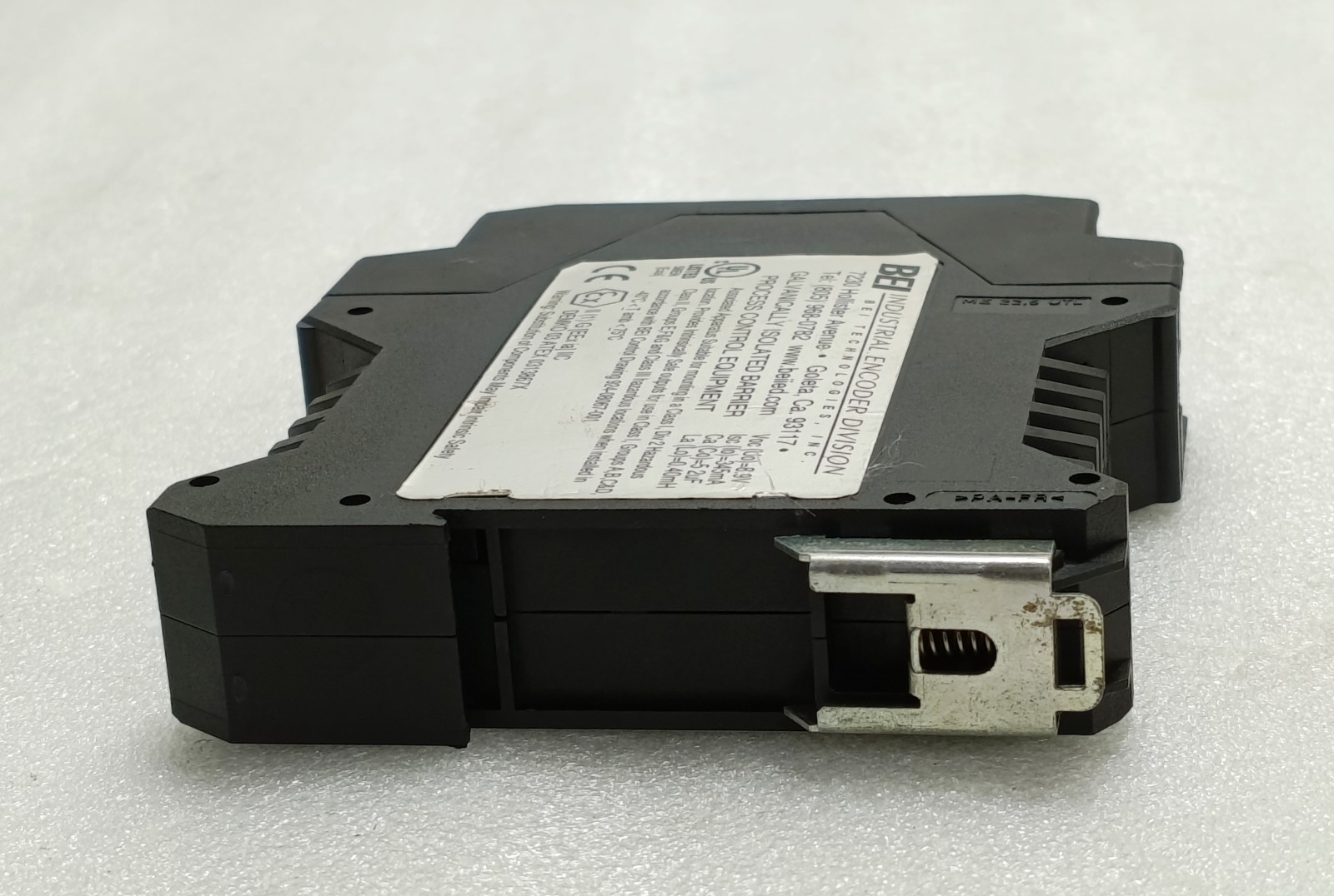 BEI Sensors 60004-002 Galvanically Isolated Intrinsic Safety Barrier 12-28VDC
