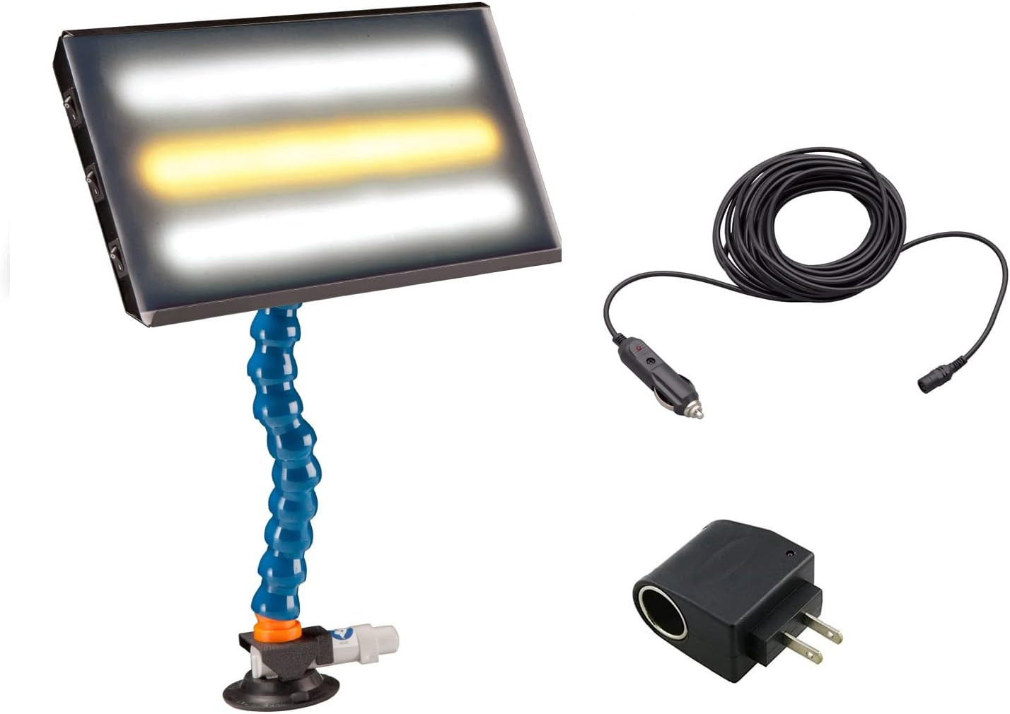 Portable LED Light for Paintless Dent Repair – 13” Panel with Cool/Warm/Cool LED