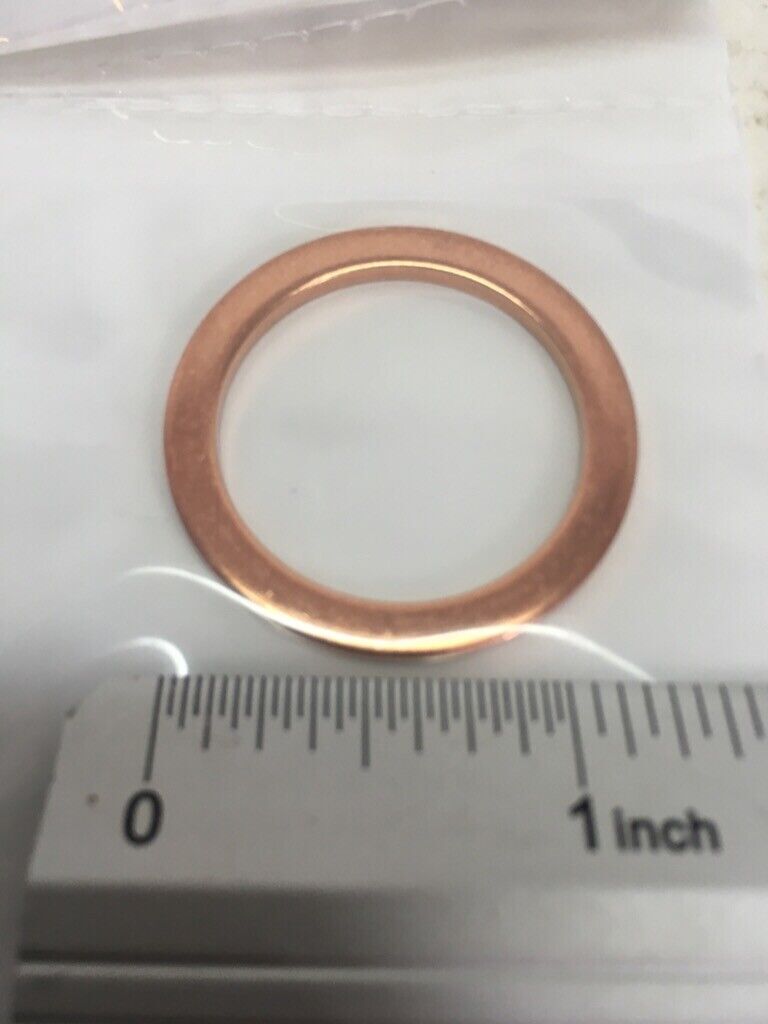 MDC VACUUM PRODUCTS CORPORATION 191002 COPPER GASKET ( LOT OF 2 )