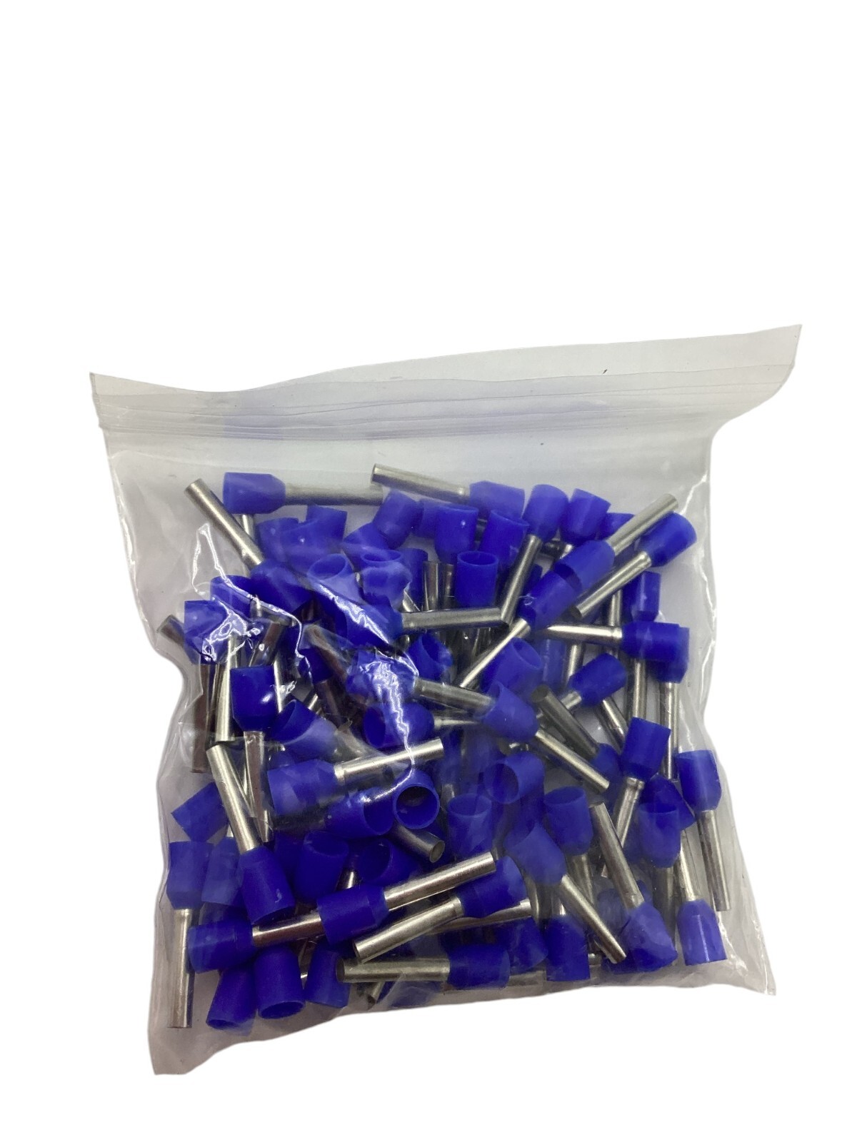 Bag of 100 Wago Ferrule Red &Blue 1 Mm² / Awg 18 Insulated with 1/2 Connector