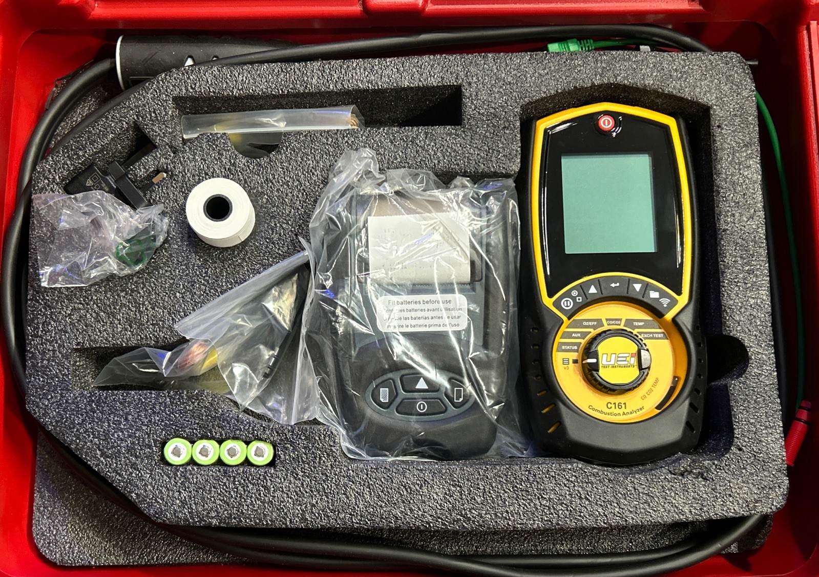 UEi C161 KIT Residential Combustion Analyzer Kit NEW NO BOX