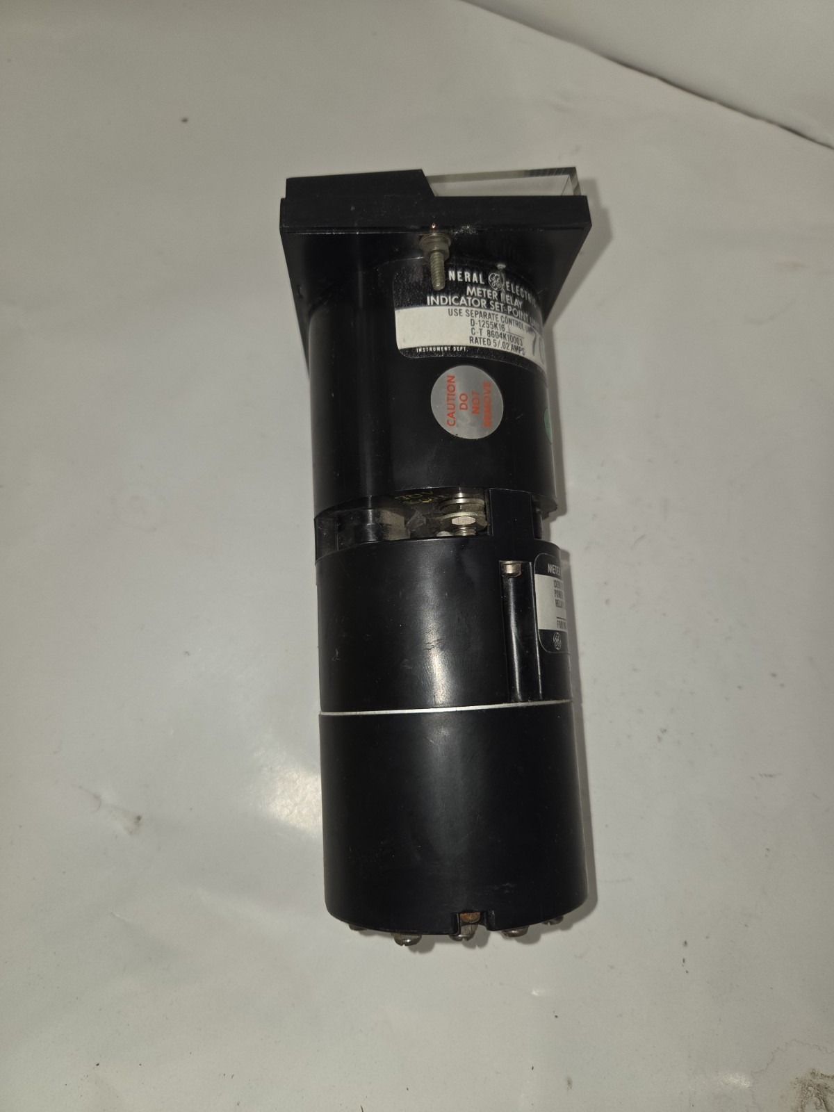 GENUINE GENERAL ELECTRIC D-1255K16705 METER RELAY INDICATOR SET POINT UNIT