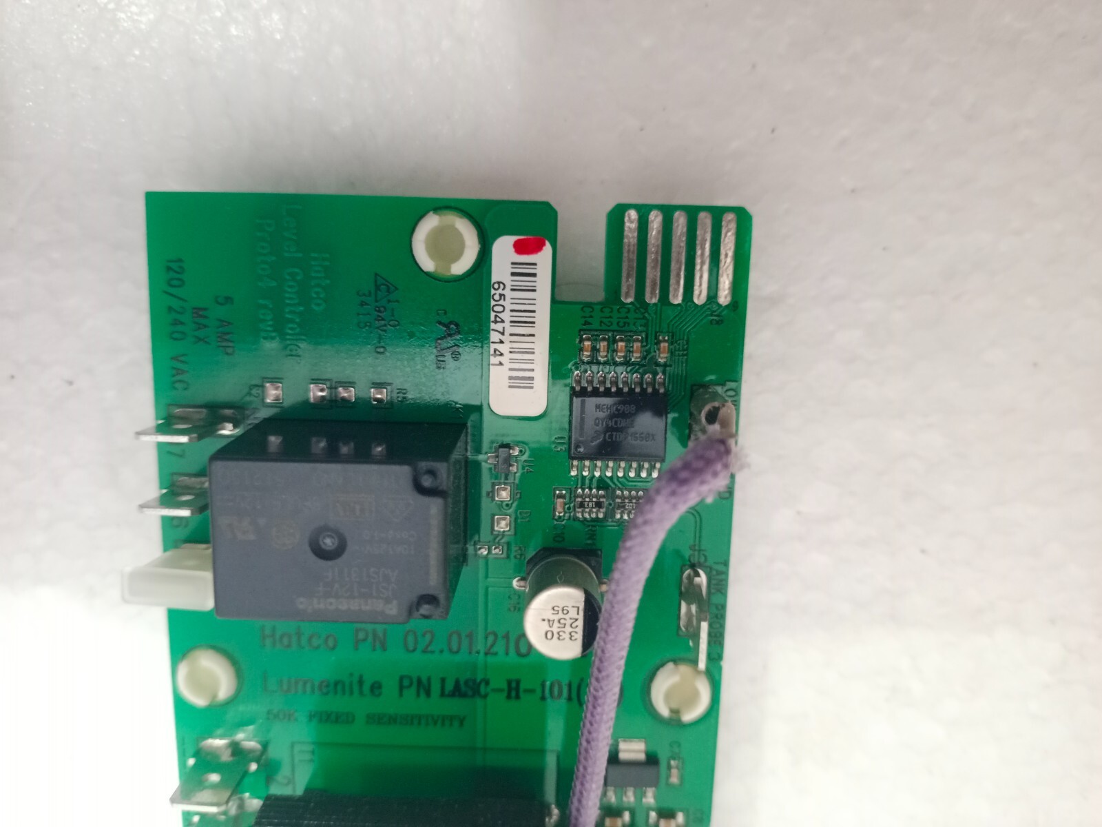 Hatco 02.01.210 Low Water Cut-off Board 120/240 VAC