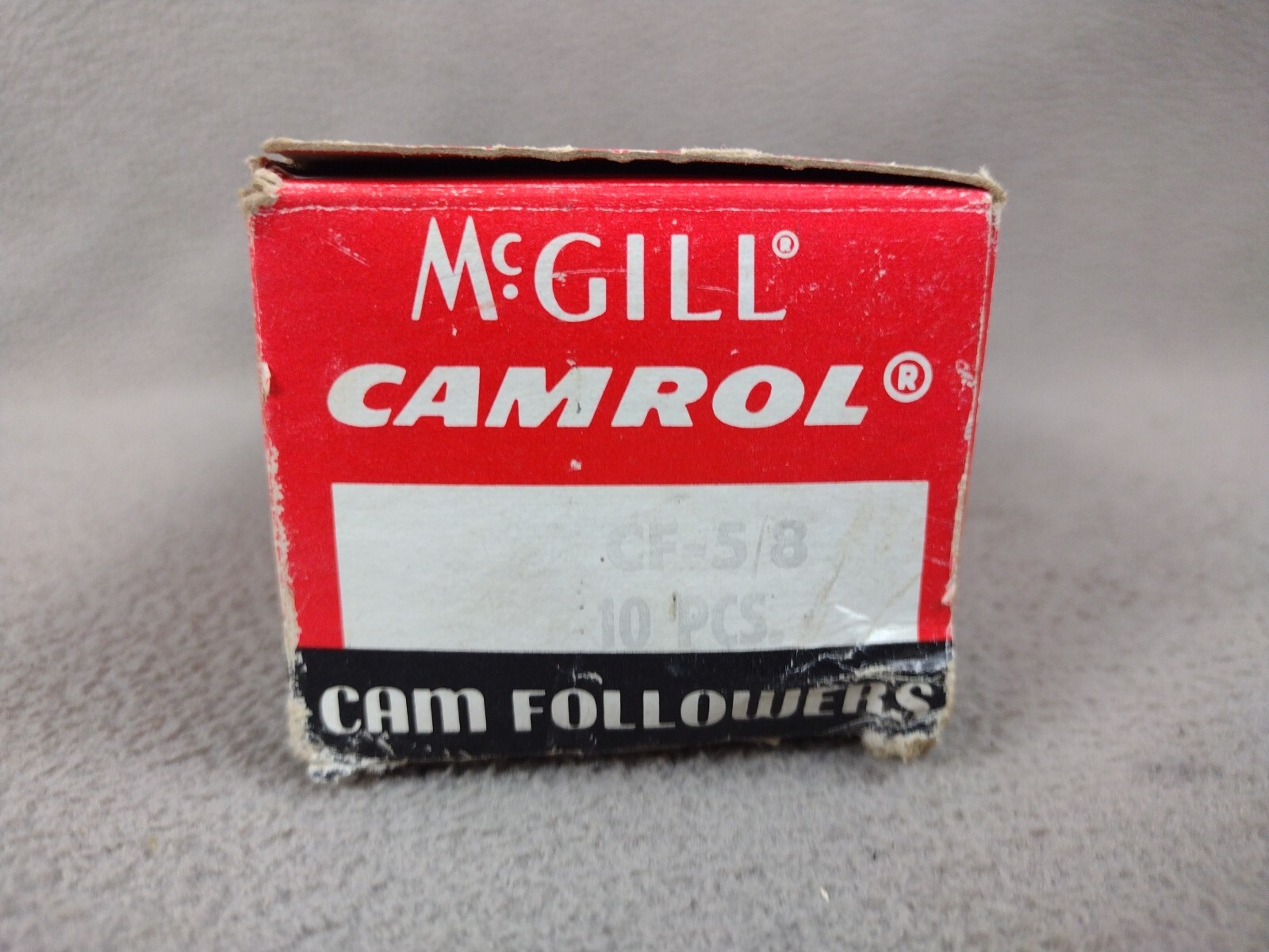 10 NEW MCGILL CAMROL CF-5/8 CAM FOLLOWERS BEARINGS (#1)