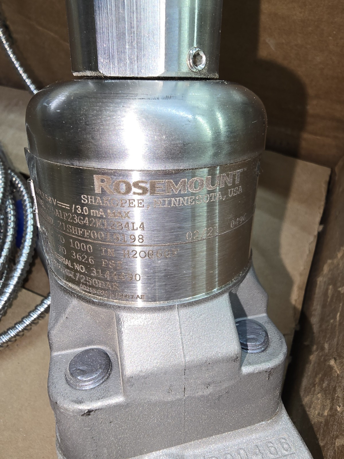 Rosemount Barracuda 215 Transmitter (419)