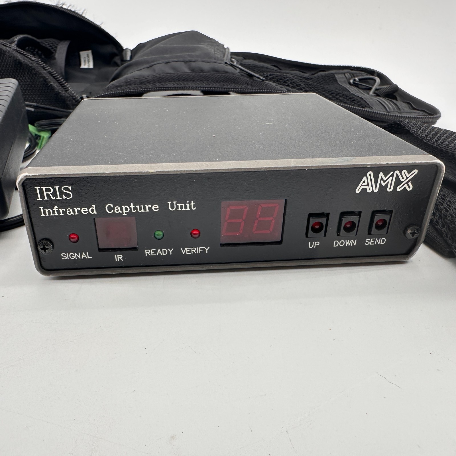 AMX IRIS FG5448 Infrared/Serial Data Capture Unit w/ Power Supply RS-232 Cable