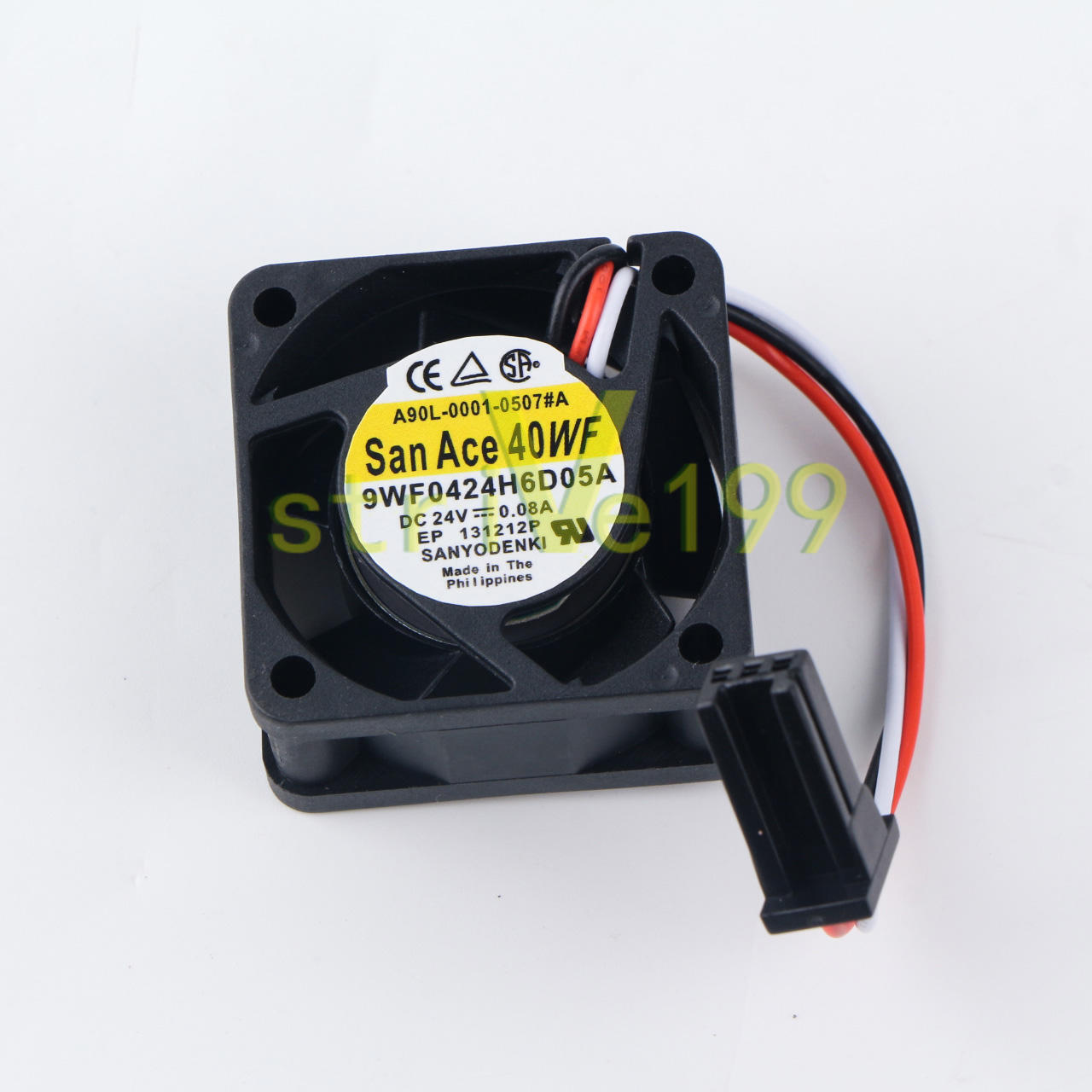 1piece For Fanuc A90L-0001-0507#A 9WF0424H6D05A DC24V 0.08A fan 40*40*20mm 3Pin