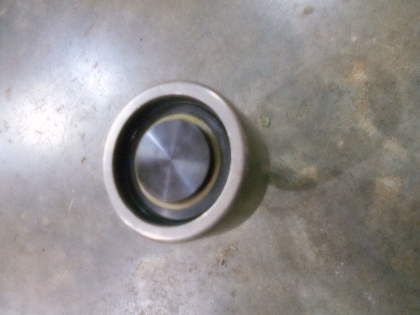 Cam Follower Flat Track Roller 3″ OD x 1-7/8″ Wide with 1-1/4″ Thread (T-7)