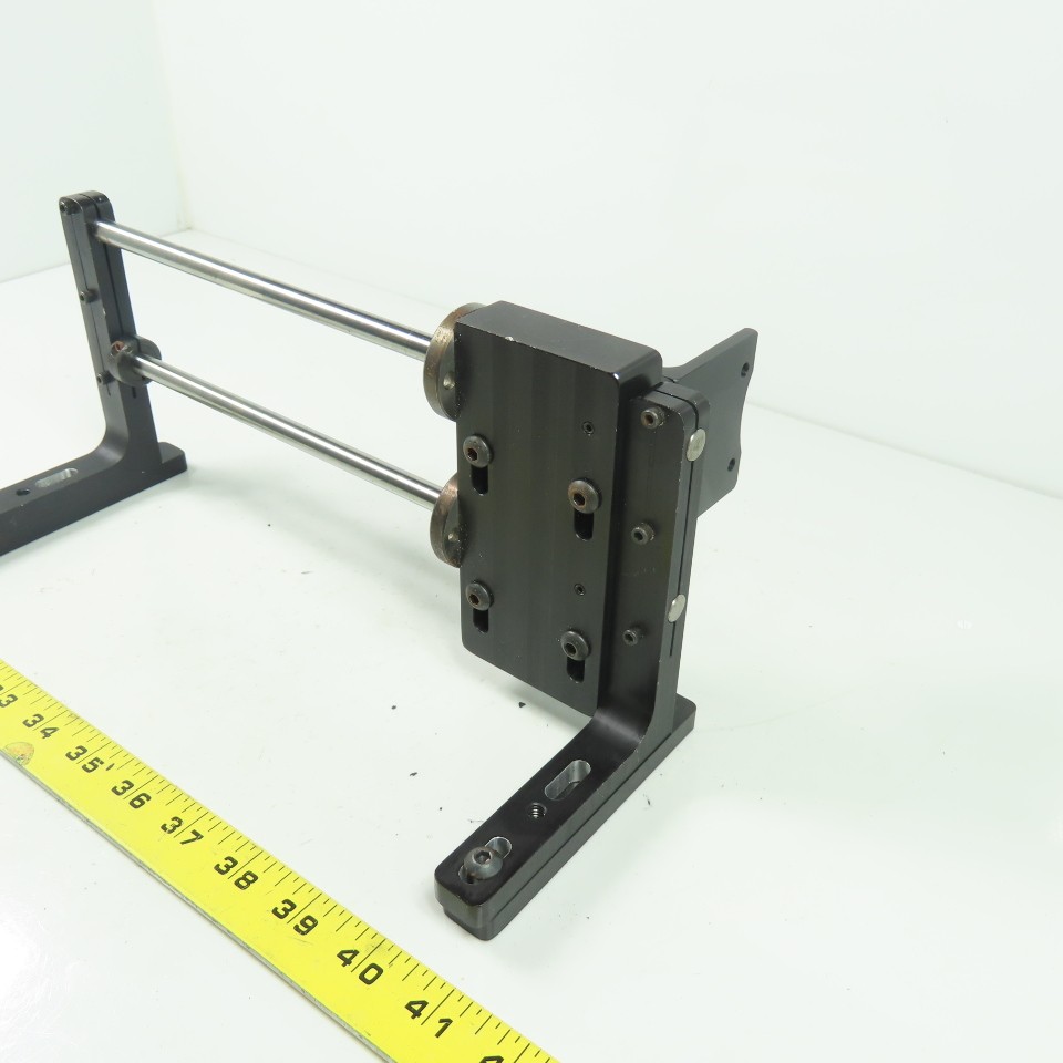 Double Rod Linear Rail Guide 10-1/2″Rod Length Travel 12″ OAL