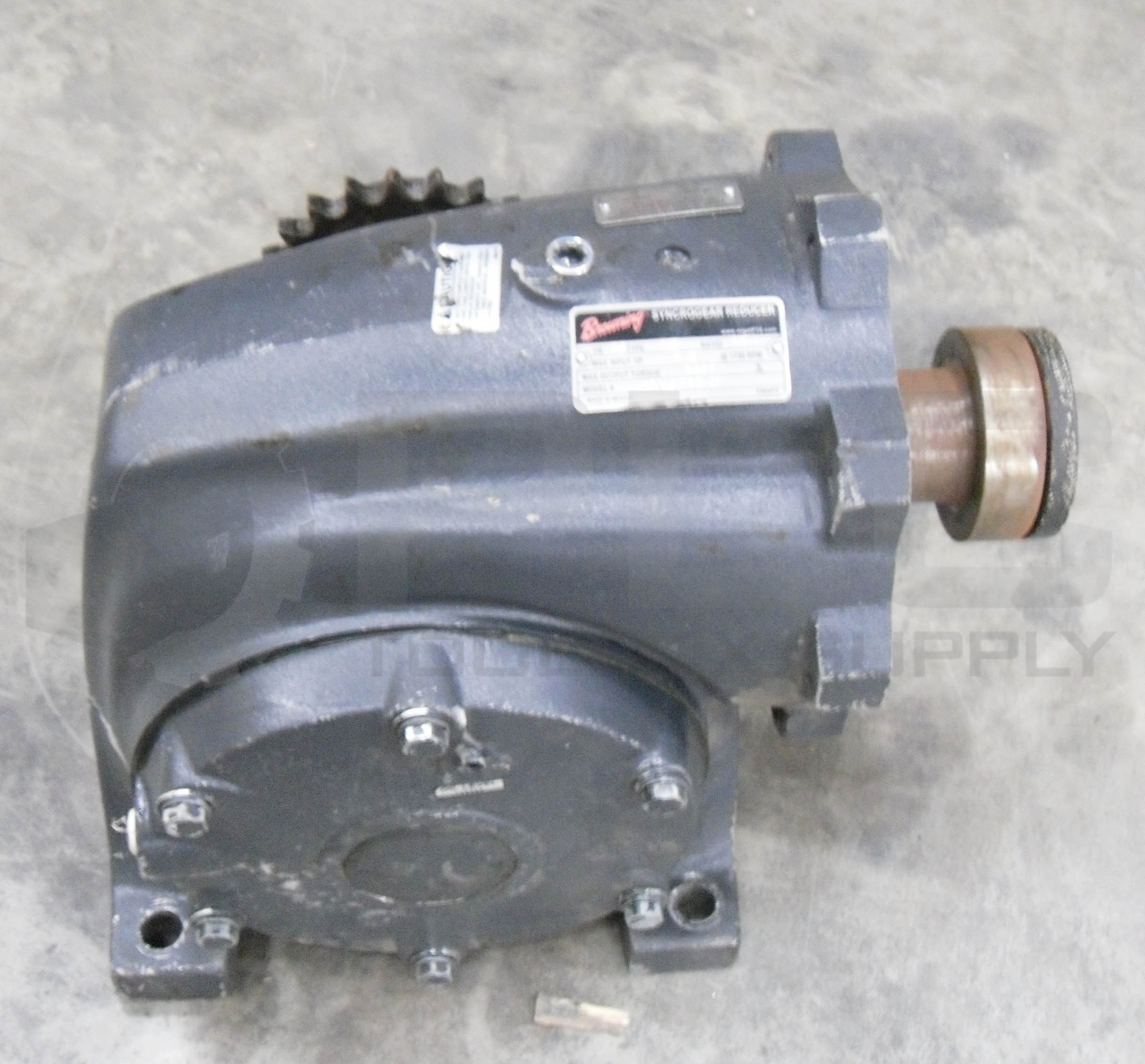 BROWNING Y04-F718-N SYNCROGEAR REDUCER FR:20 4.6HP 1750RPM