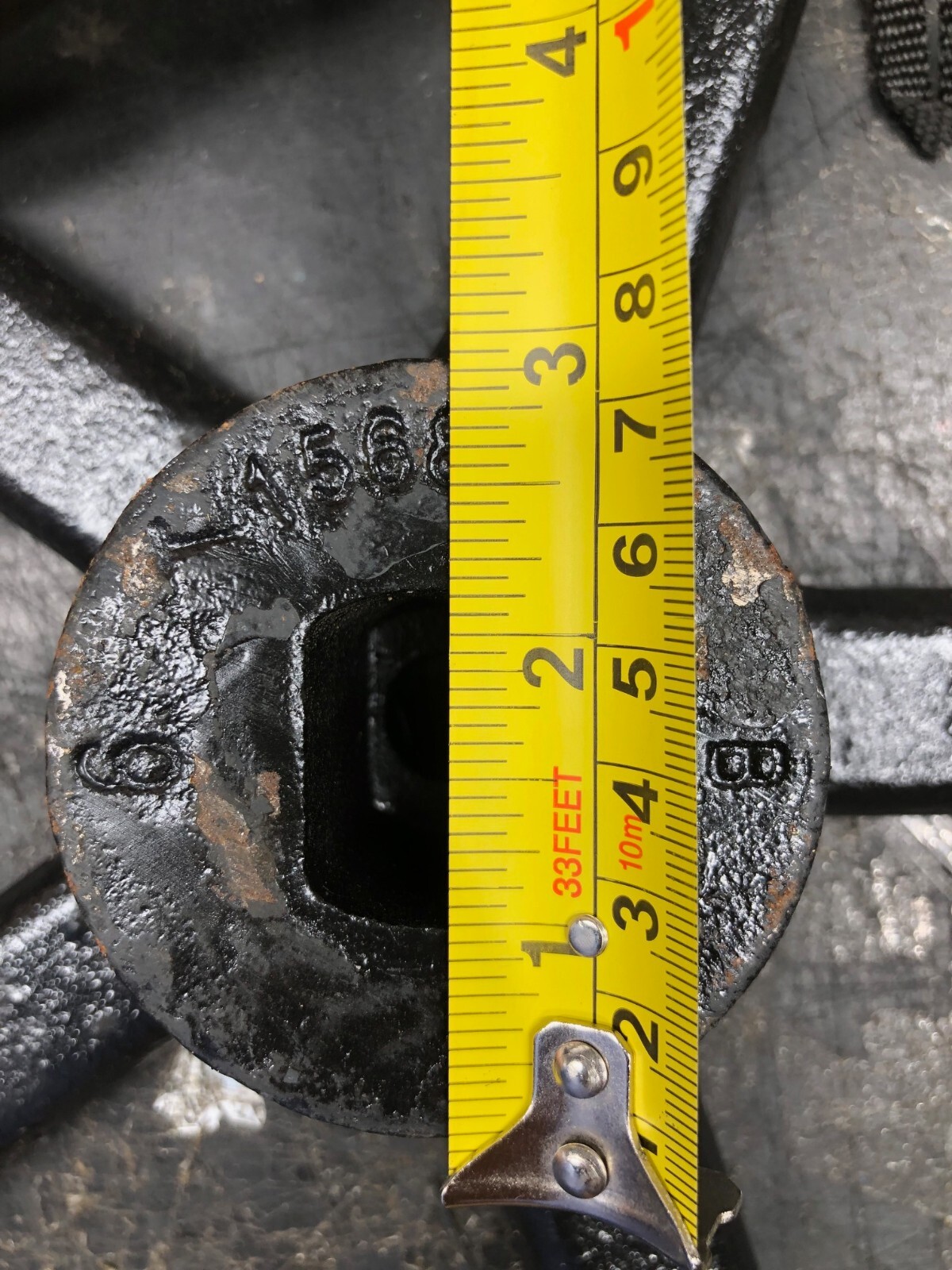 NEW VALVE CAST IRON HANDWHEEL 6″ RW OL PART NO. 285969 WHEEL HANDLE